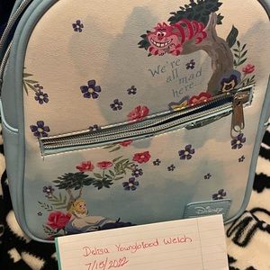 Alice in Wonderland Mini Backpack